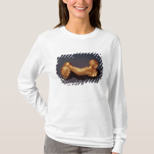 Camiseta Pin com um guerreiro que guardara uma cabeça