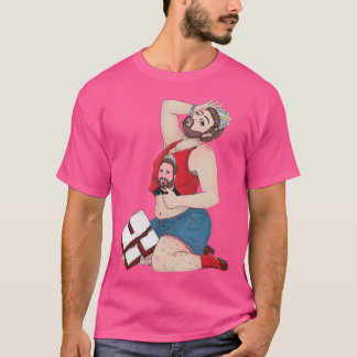 Camiseta Pin de amigos retrô Upony
