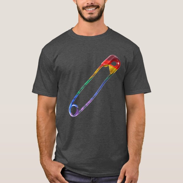 Camiseta Pin de segurança (Frente)