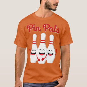 Camiseta Pin Pals Cute Bowling  For Men Women And Kids 