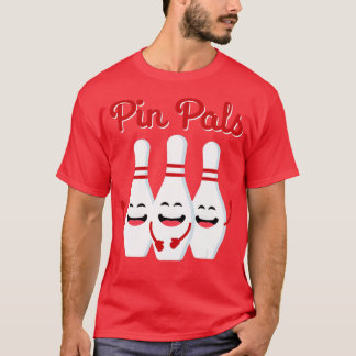 Camiseta Pin Pals Cute Bowling Shirt For Men Women And Kids