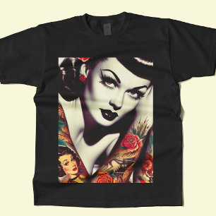 Camiseta Pin-up do Glam Retro
