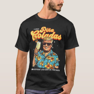Camiseta Pina Coladas Donald Trump Summer Vacation Hawaii B
