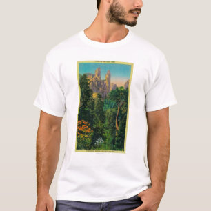 Camiseta Pináculos da catedral e vale de Yosemite