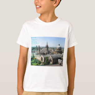 Camiseta Pináculos do poema de Oxford perto: Winifried
