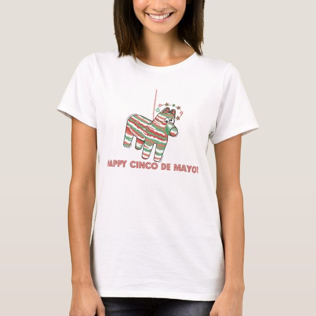 Camiseta Pinata de Burro Tonto (Frente)