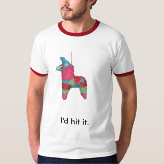 Camiseta pinata, eu batê-lo-ia