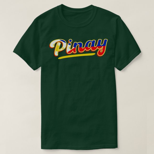 Camiseta Pinay Filipinas (Frente do Design)