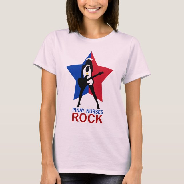 Camiseta Pinay nutre a rocha (Frente)