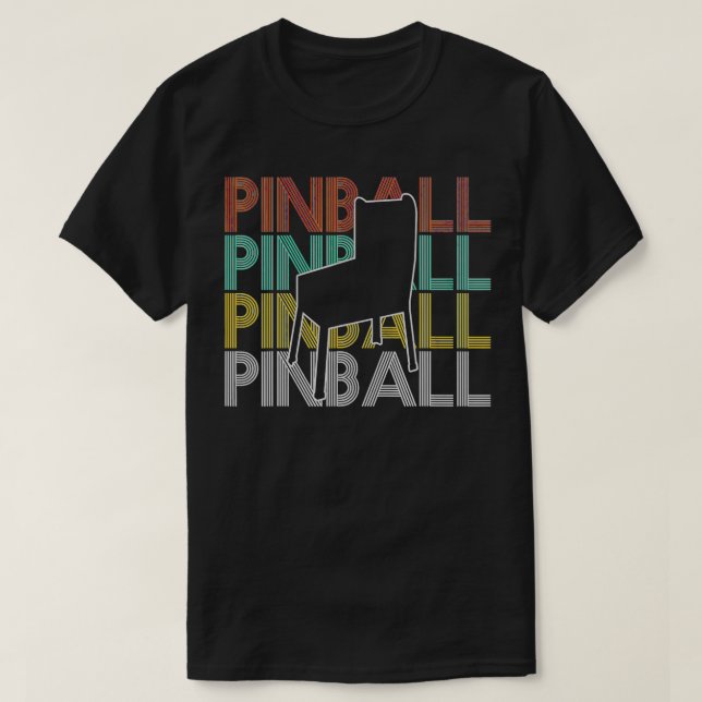 Camiseta Pinball1 (Frente do Design)