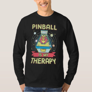 Camiseta Pinball É A Minha Terapêutica De Retro Clássica Pi