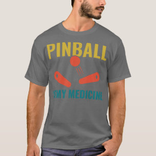Camiseta Pinball é minha arcade de jogador de pinball engra