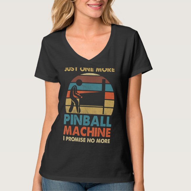 Camiseta Pinball Lovers Pub Esportivo Pinball (Frente)