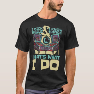 Camiseta Pinball Machine de retroalimentação