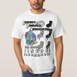 Camiseta PINBALL: T-shirt 2012 do competiam de PinGolf da