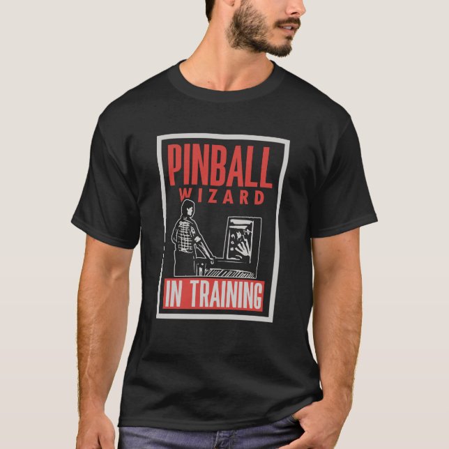 Camiseta Pinball Wizard In Training (Frente)