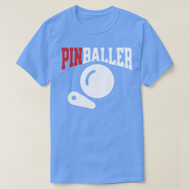 Camiseta Pinballer (Frente do Design)