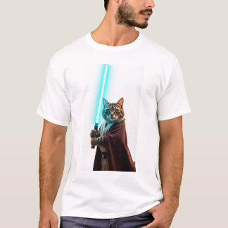 Camiseta Pinças Jedi: Batalha dos Gatinhos Cósmicos