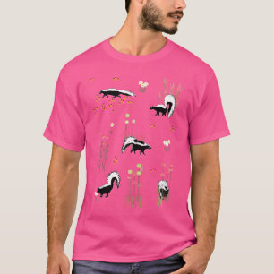 Camiseta Pincéis E Flores Selvagens