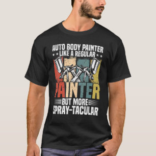 Camiseta Pincel Automático Pun Carro Pintor Para Automóveis
