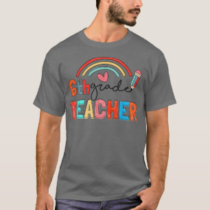 Camiseta Pincel Caneta Corta 6 Arco-Íris De Volta A S