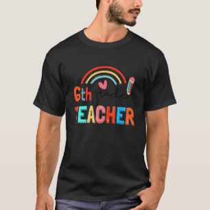 Camiseta Pincel Caneta Corta 6 Arco-Íris De Volta A S