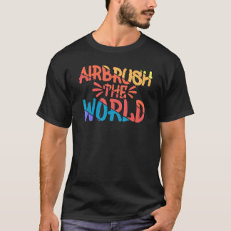 Camiseta Pincel de Ar legal O Pincel De Ar De Grafite De Vi