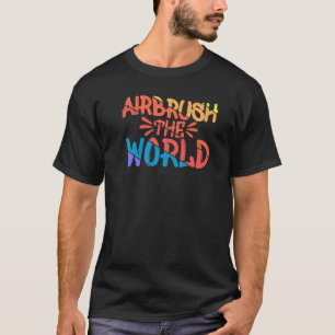 Camiseta Pincel de Ar legal O Pincel De Ar De Grafite De Vi