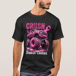 Camiseta Pincel de consciência do Cancer da mama Monstros c