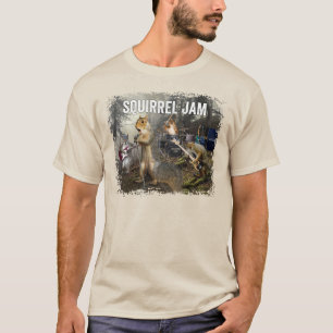 Camiseta Pincel de Esquilo - banda de rock engraçado