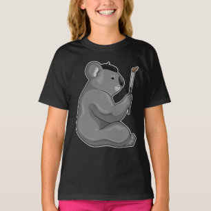 Camiseta Pincel de pintura de Koala