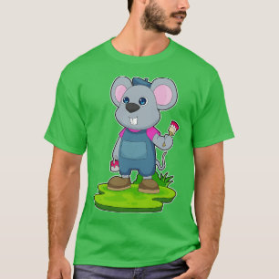 Camiseta Pincel de pintura de rato