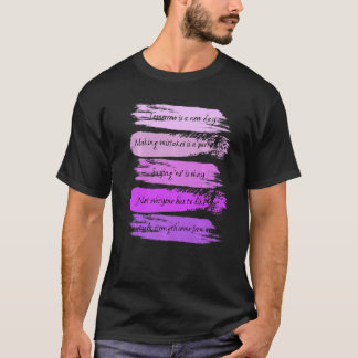 Camiseta Pincel diz coisas a serem lembradas