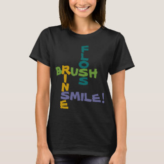 Camiseta Pincel Floss Rinse Smile