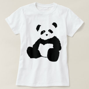 Camiseta pincel panda