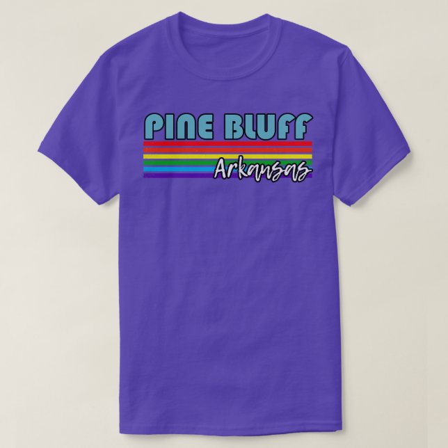 Camiseta Pine Bluff Arkansas Pride Pine Bluff Gift LG (Frente do Design)
