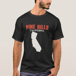 Camiseta Pine Colinas California State America Viagem Cal
