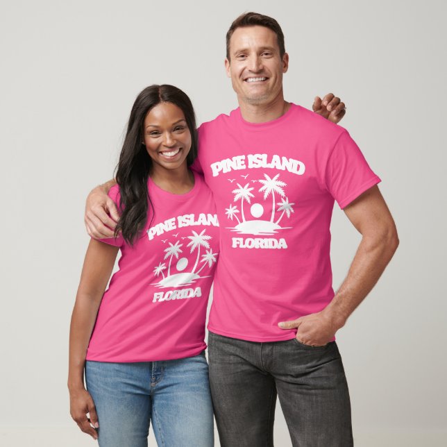 Camiseta Pine Island Florida (Unissex)