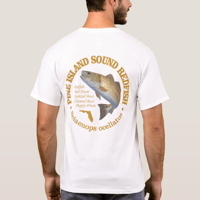 Camiseta Pine Island Sound (cantarilho) (Verso)