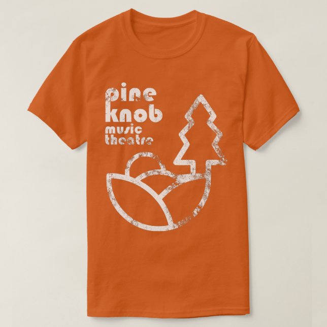 Camiseta Pine Knob Music Theatage Vintage - Vintage - Vestí (Frente do Design)