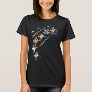 Camiseta Pine Knoll Shores North Carolina Tie-Dye Colorful