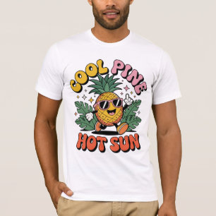Camiseta Pine Legal Sol Quente Vibrações de Verão de Abacat
