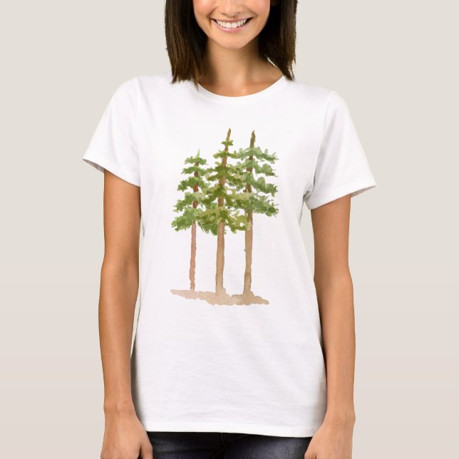 Camiseta Pine Trees (Frente)