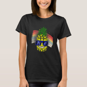 Camiseta Pineapple Hawaiai Aloha Tropical Honolulu Women M