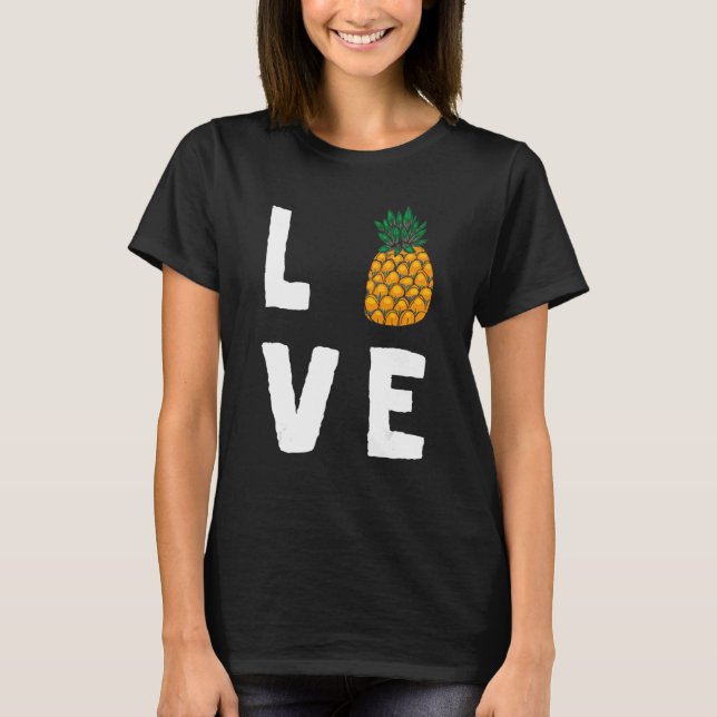 Camiseta Pineapple Honolulu Beach Sweet Hawaii (Frente)