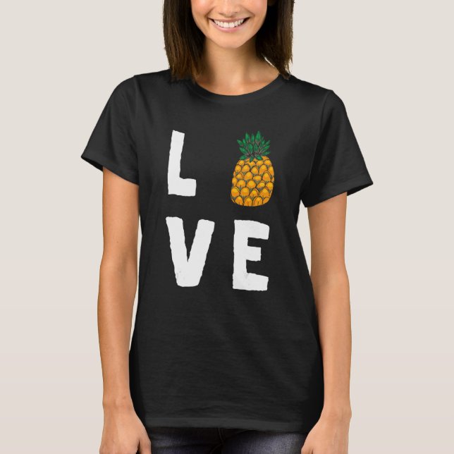Camiseta Pineapple Honolulu Beach Sweet Hawaii (Frente)