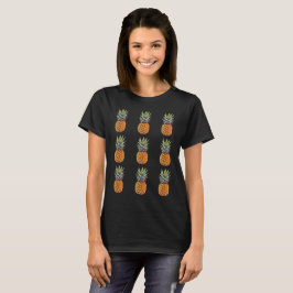 Camiseta Pineapple Pattern Women's, ZSSG T-Shirt