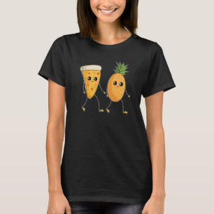 Camiseta Pineapple Pizza Havaiana Comida Snack