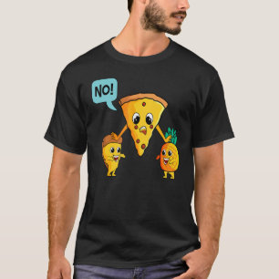 Camiseta Pineapple Pizza Havaiana Comida Snack