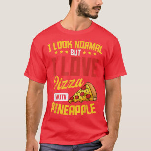 Camiseta Pineapple Pizza Havaiana Comida Snack Lover491